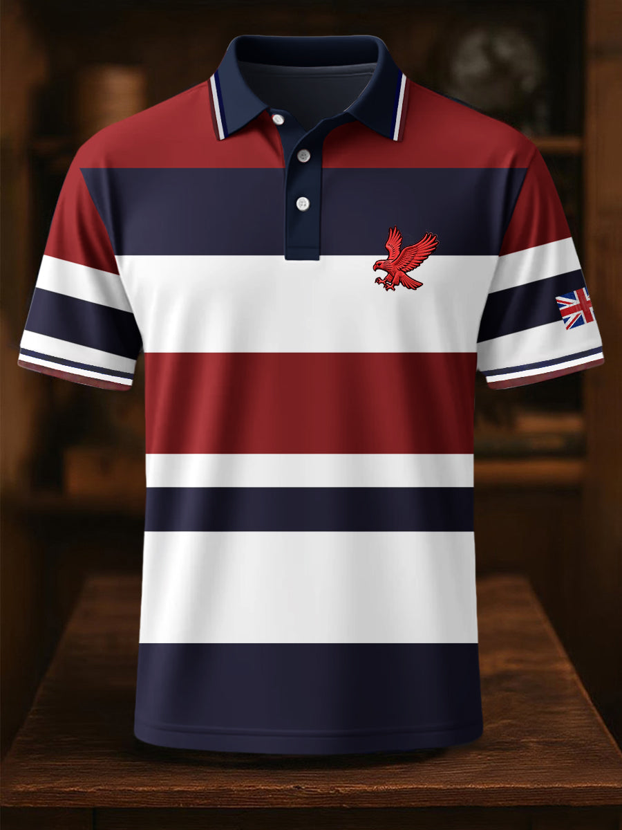 Men's Business Style Badge Top