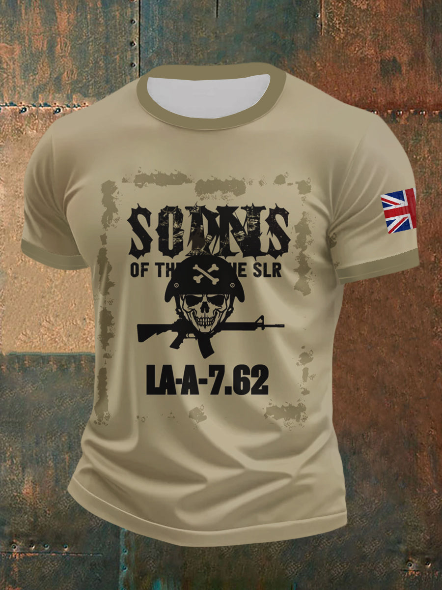 Men's SONS OF THE SLR LI-A1-7.62 Short Sleeves T-Shirt