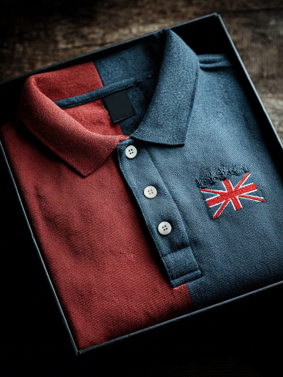 Men's UK Flag Short Sleeve Shirt