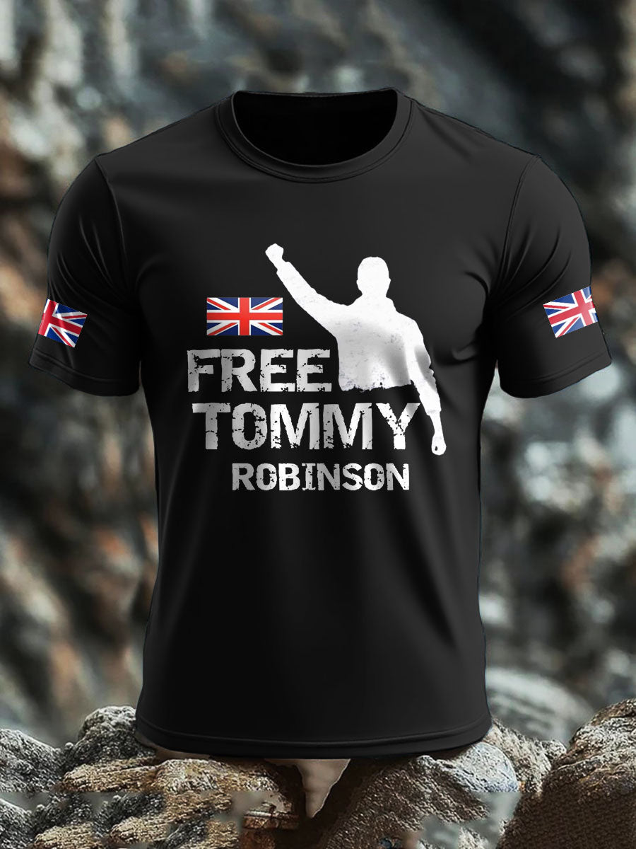 Men's UK Pride Flag Printed T-shirt