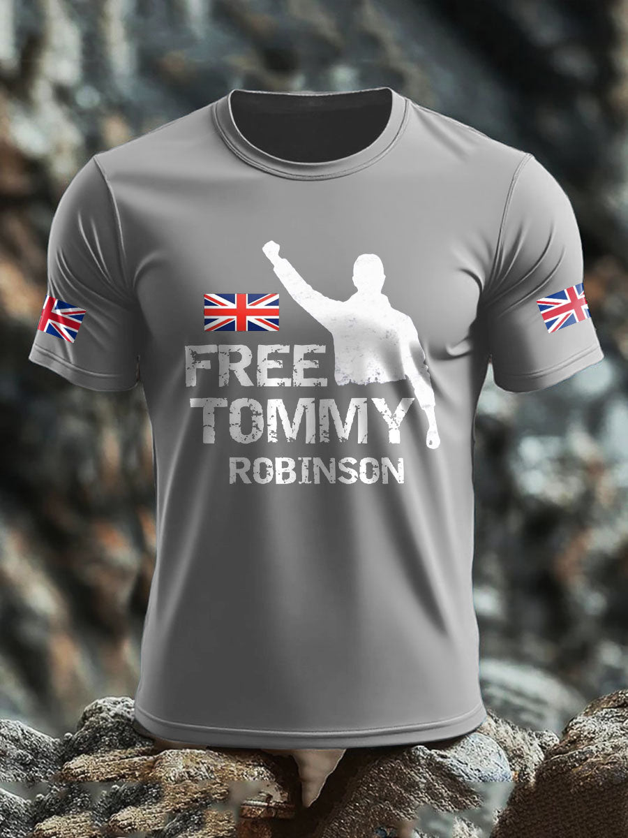 Men's UK Pride Flag Printed T-shirt