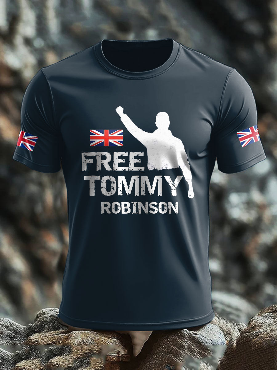 Men's UK Pride Flag Printed T-shirt