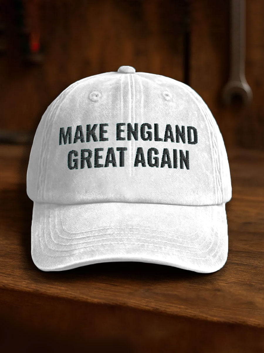 Unisex UK Pride Flag Great Again Printed Hat