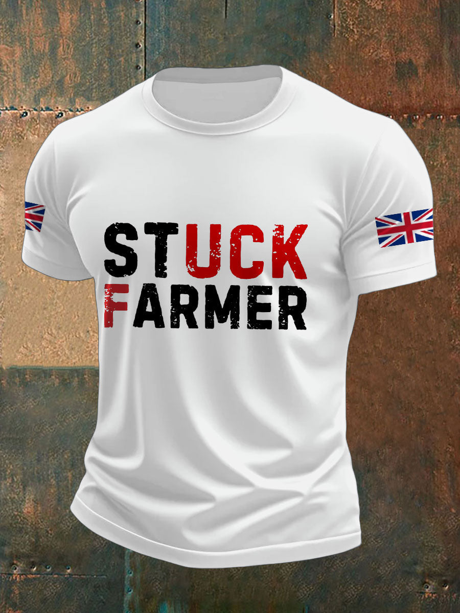 Men's UK Flag Printed T-shirt