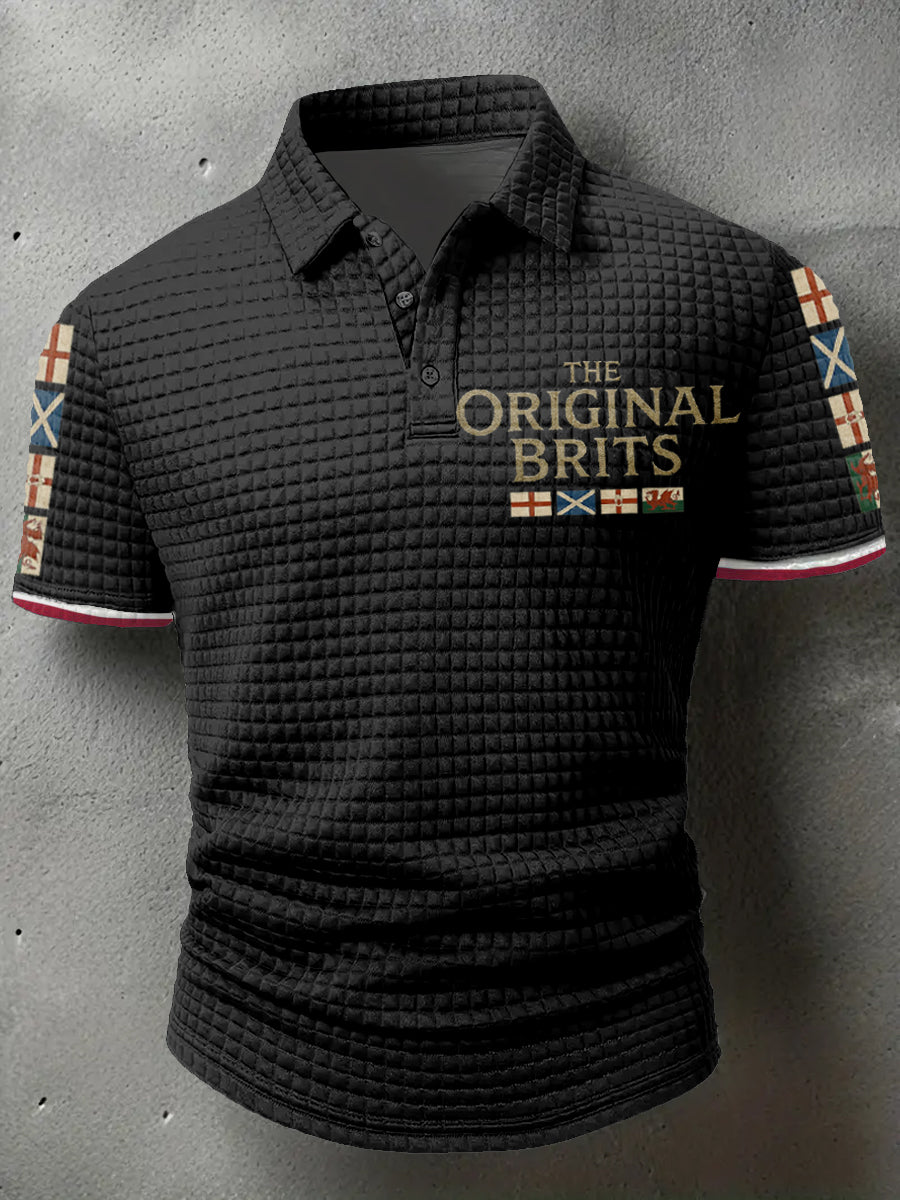Men's The Original Brits Printed Casual Tops