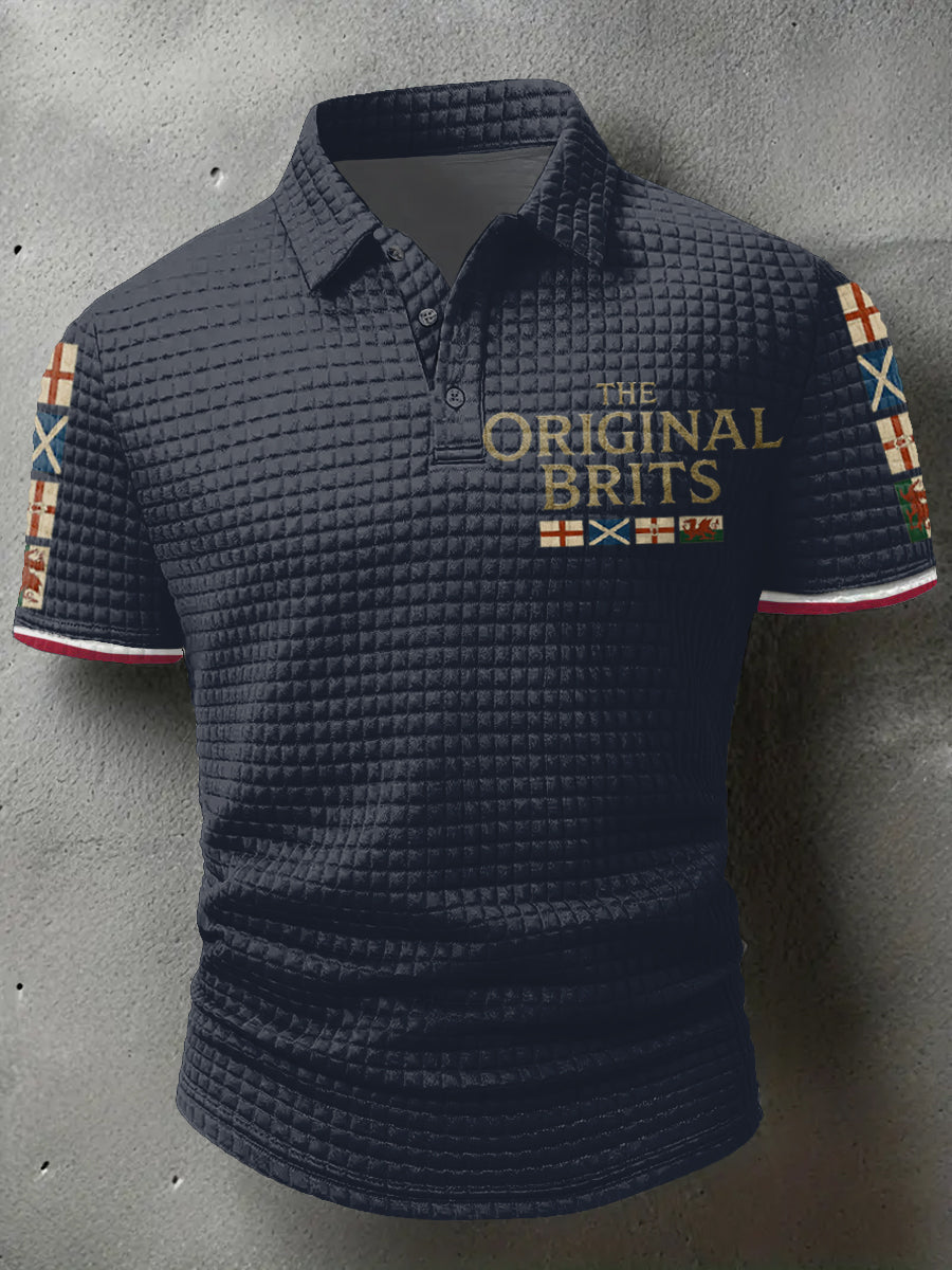 Men's The Original Brits Printed Casual Tops