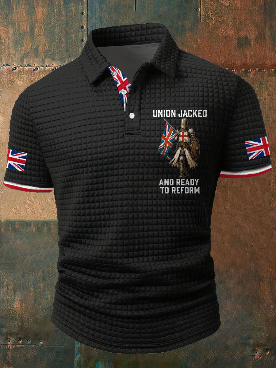 Men's UK Flag Ready To Reform Printed Casual Tops
