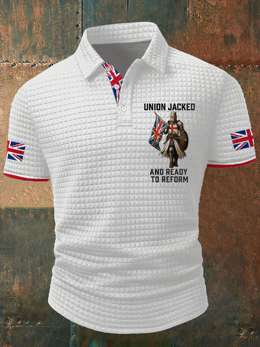 Men's UK Flag Ready To Reform Printed Casual Tops