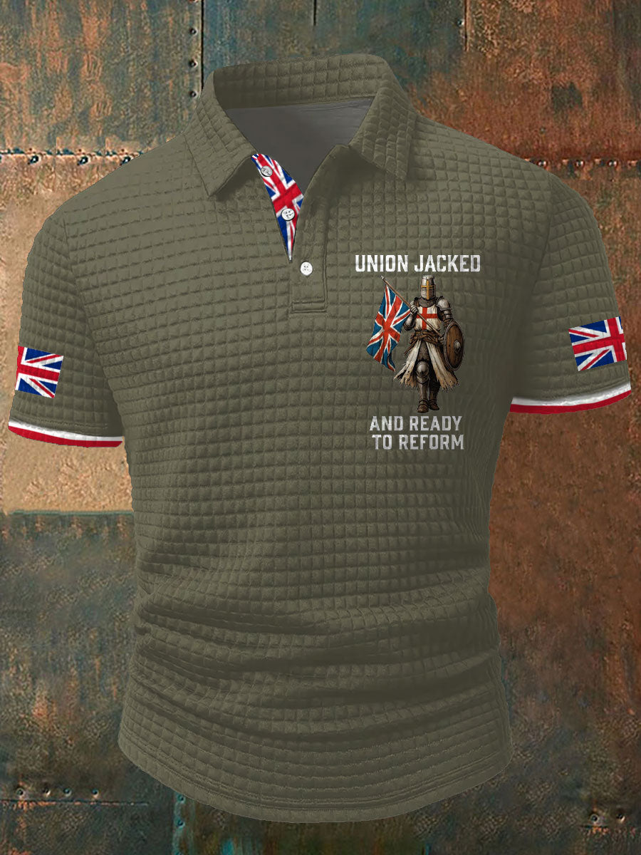 Men's UK Flag Ready To Reform Printed Casual Tops