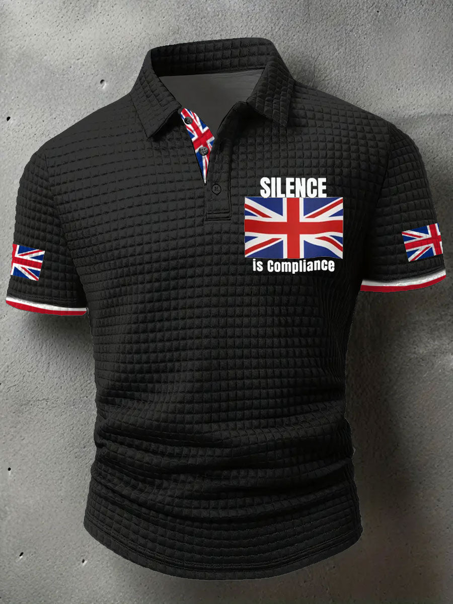 Men's Silence is Compliance short sleeve shirt