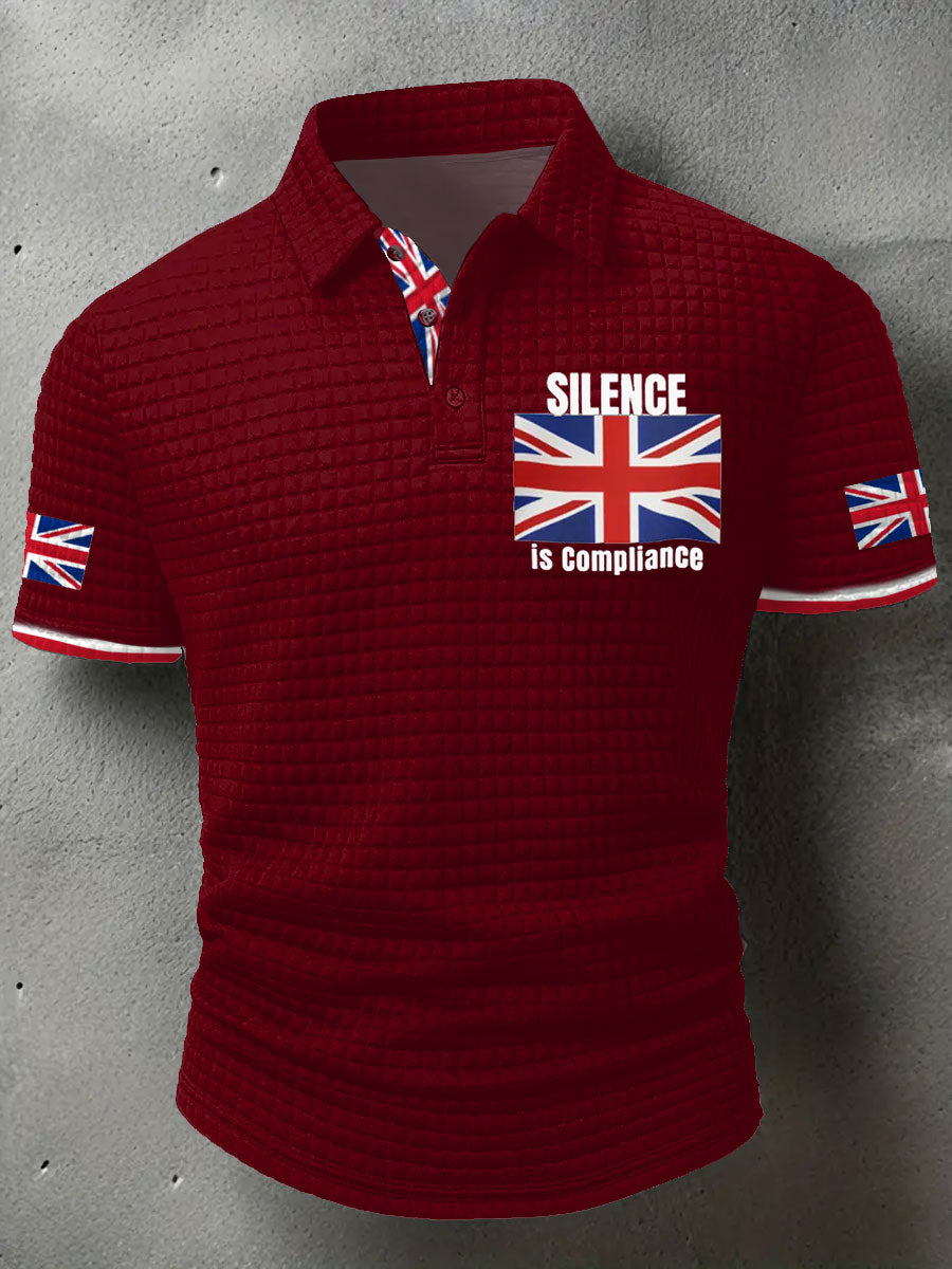 Men's Silence is Compliance short sleeve shirt