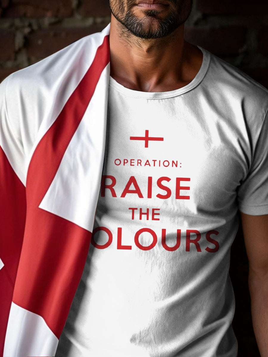 Men's Raise The Colours Print short sleeves t-shirt