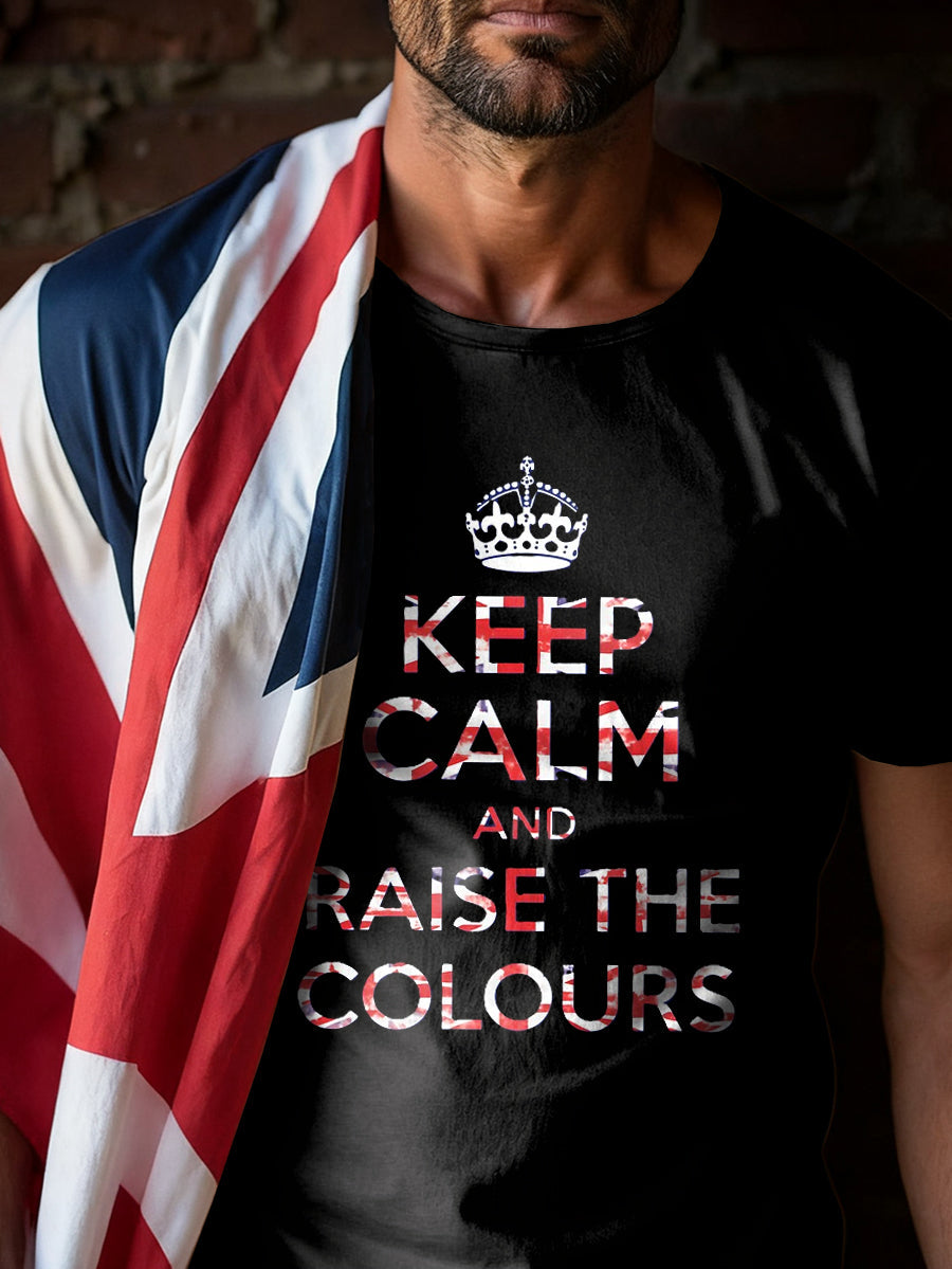 Men's Raise The Colours Print short sleeves t-shirt