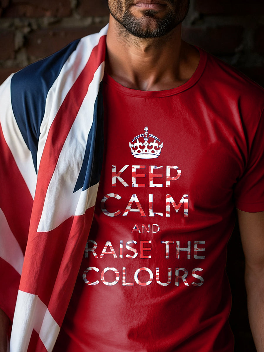 Men's Raise The Colours Print short sleeves t-shirt